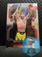 2022 Panini Prizm UFC Base #168 Matheus Nicolau RC